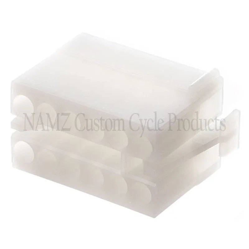 NAMZ AMP Mate-N-Lock 12-Position Female OEM Style Connector (HD 72278-74) - Side View