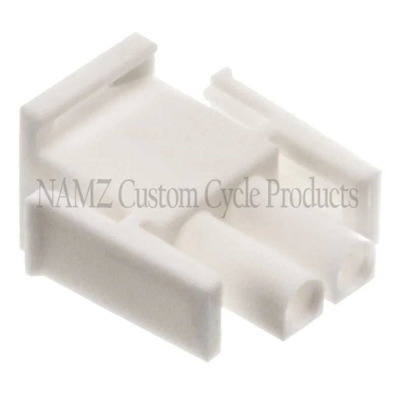 NAMZ AMP Mate-N-Lock 2-Position Female Wire Plug Connector w/Wire & Interface Seals - Side View