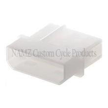 Load image into Gallery viewer, NAMZ AMP Mate-N-Lock 4-Position Male OEM Style Connector (HD 70291-89) - Side View