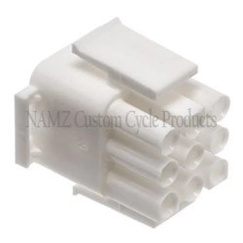 NAMZ AMP Mate-N-Lock 9-Position Female Wire Plug Connector w/Wire & Interface Seals - Side View