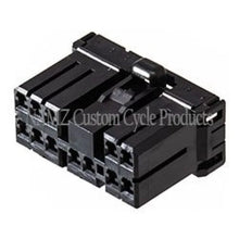 Load image into Gallery viewer, NAMZ AMP Multilock 12-Position Female Wire Plug Housing (HD 73164-96BK) - Side View