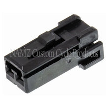 Load image into Gallery viewer, NAMZ AMP Multilock 2-Position Female Wire Plug Housing (HD 73152-96BK) - Main Product View