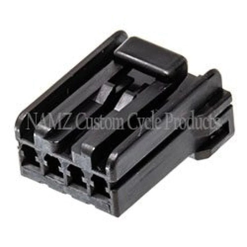 NAMZ AMP Multilock 4-Position Female Plug Housing (HD 73154-96BK) - Main Product View