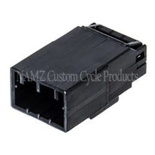 Load image into Gallery viewer, NAMZ AMP Multilock 4-Position Male Wire Cap Housing (HD 73104-96BK) - Side View