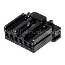 Load image into Gallery viewer, NAMZ AMP Multilock 6-Position Female Wire Plug Housing (HD 73156-96BK) - Main Product View