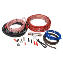 Load image into Gallery viewer, NAMZ AMP Power Wiring Kit w/Fuse Holder 8g - Side View
