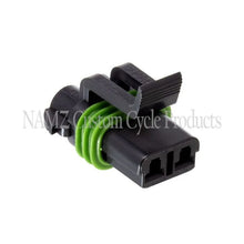 Load image into Gallery viewer, NAMZ Delphi-Packard Weatherpack 2-Position Female Wire Connector w/Seals - Side View
