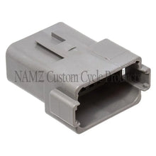Load image into Gallery viewer, NAMZ Deutsch DT Series 12-Wire Receptacle &amp; Wedgelock - Gray (HD 72129-94GY) - Main Product View