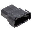Load image into Gallery viewer, NAMZ Deutsch DTM 12-Position Receptacle w/12 Stamped Terminals &amp; Wedgelock - Black (HD 74109-98BK) - Side View