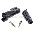 Load image into Gallery viewer, NAMZ Deutsch HD Series 1-Position Male &amp; Female Connectors w/Solid Terminals (HD 72180-94/72181-94) - Main Product View