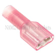 Load image into Gallery viewer, NAMZ Fully Insulated .25in. Female Quick Disconnect Terminals 22-18g (25 Pack) - Side View