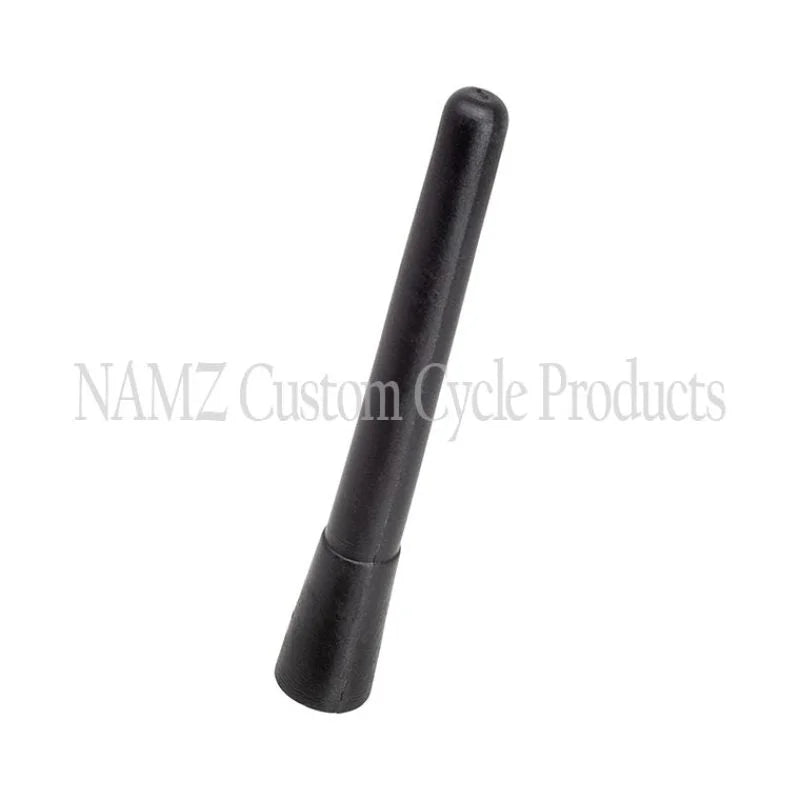 NAMZ Harley Models w/Existing Audio Antenna Plug-N-Play AM/FM Rubber Stubby Antenna - Side View