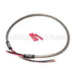 Load image into Gallery viewer, NAMZ Headlight Harness (SS Braided &amp; Clear Coated - Stock Length) - Side View