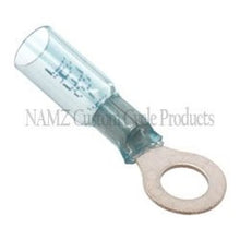 Load image into Gallery viewer, NAMZ Heat Sealable .25in. Ring Terminals 16-14 (25 Pack) - Main Product View