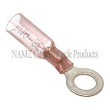 Load image into Gallery viewer, NAMZ Heat Sealable .25in. Ring Terminals 22-18g (25 Pack) - Main Product View