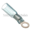 Load image into Gallery viewer, NAMZ Heat Sealable No.10 Ring Terminals 22-18g (25 Pack) - Side View