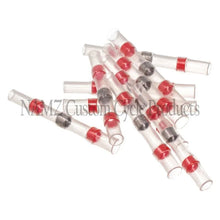 Load image into Gallery viewer, NAMZ Heat Shrinkable Butt Splice w/Low Temp Solder Terminals 22-18 AWG (10 Pack) - Side View