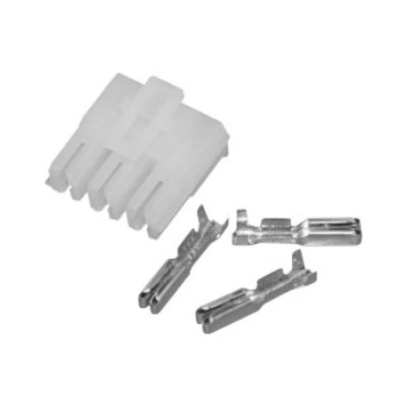 NAMZ Honda 3-Position Female Connector & Terminals (5 Pack) - Detail View