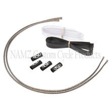 Load image into Gallery viewer, NAMZ Internal Handlebar DIY Kit SS Braided - Main Product View