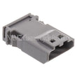 Load image into Gallery viewer, NAMZ JAE MX-1900 4-Position Male Gray Pin Housing (HD 69201180) - Main Product View