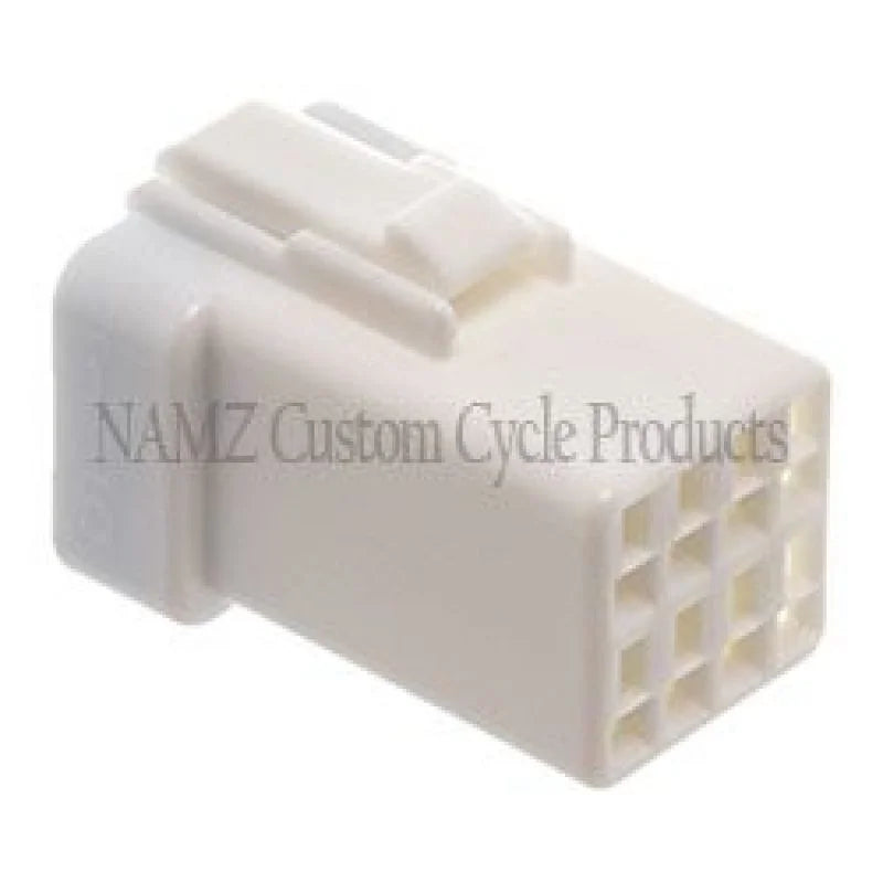 NAMZ JST 8-Position Female Connector Receptacle w/Wire Seal - Side View