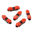 Load image into Gallery viewer, NAMZ Lightning Splice Kit H-Connection 18-22g 1-Wire to 1-Wire (5 Pack) - Back View