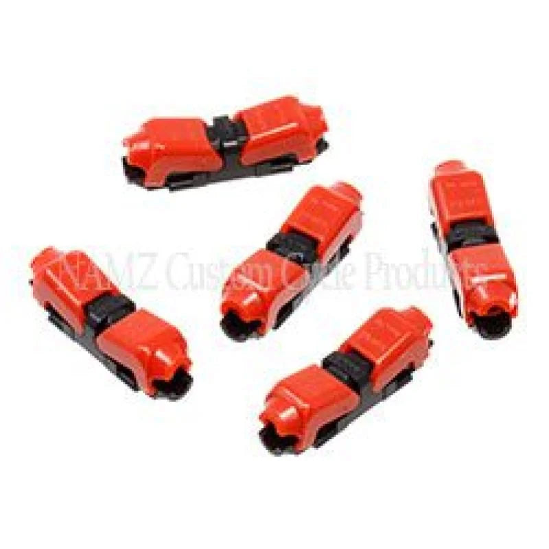 NAMZ Lightning Splice Kit H-Connection 18-22g 1-Wire to 1-Wire (5 Pack) - Back View