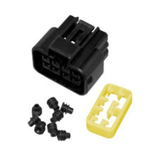 Load image into Gallery viewer, NAMZ Metric 8-Position Female Connector Kit Incl. Wire Seals/Terminals/Locking TPA (Single) - Side View