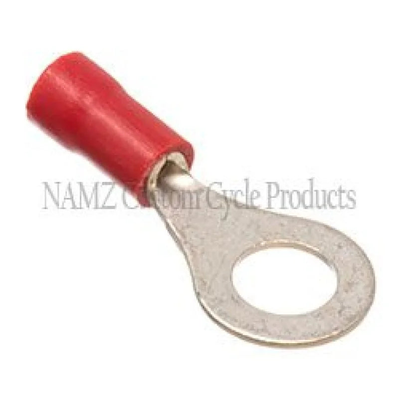 NAMZ PVC Ring Terminals .25in. / 22-18g (25 Pack) - Main Product View