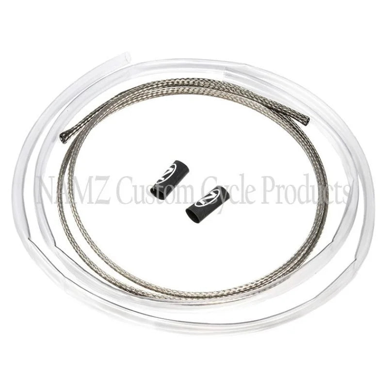 NAMZ Regulator Harness DIY Kit SS Braided (Fits All Regulators) - Main Product View
