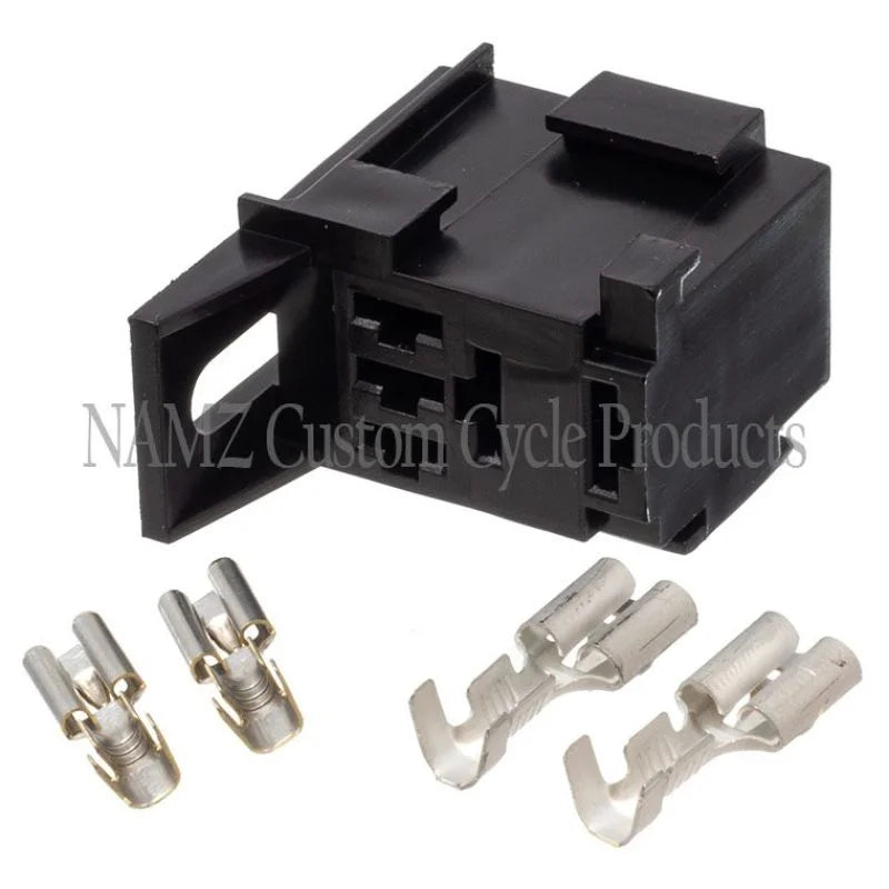 NAMZ Replacement Micro Relay Socket & Terminal Kit (Fits NSR-2501) - Side View