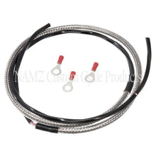Load image into Gallery viewer, NAMZ Tachometer Harness (SS Braided &amp; Clear Coated) - Side View