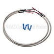 Load image into Gallery viewer, NAMZ Turn Signal Harness 24in. (SS Braided &amp; Clear Coated - For Triple Tree Mounted Signals) - Main Product View
