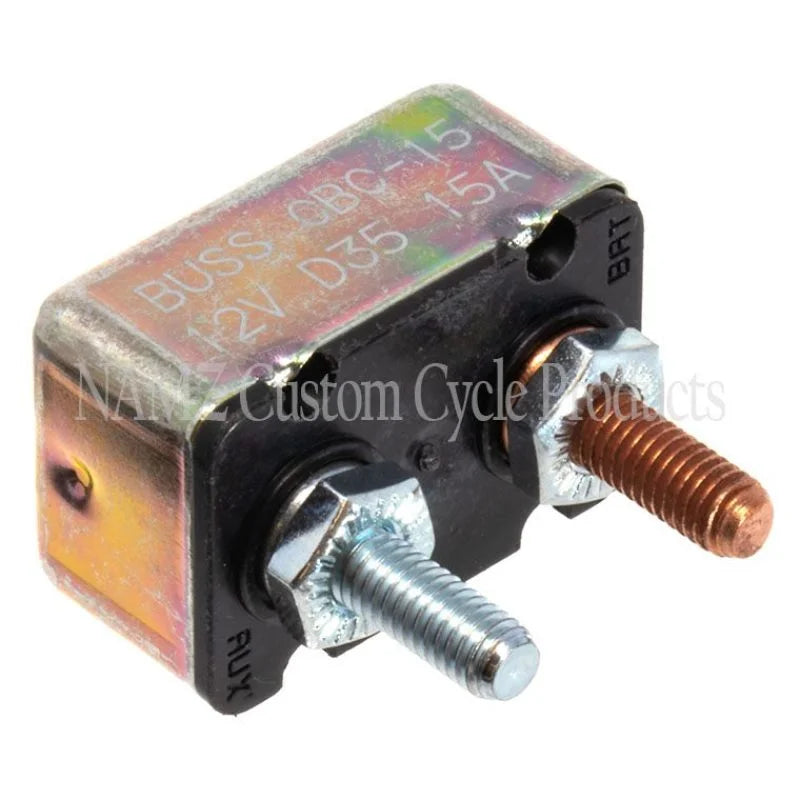 NAMZ Universal 15-AMP Circuit Breaker 10/32in. Studs - Single (OEM 74589-73) - Main Product View