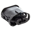 Load image into Gallery viewer, NAMZ V-Twin VROD Models OEM Headlight Connector w/Wire Seals &amp; Terminals - Black (HD 72449-01) - Main Product View
