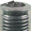 Load image into Gallery viewer, NGK Laser Iridium Trailing Spark Plugs Box of 4 (RE9B-T) - Side View