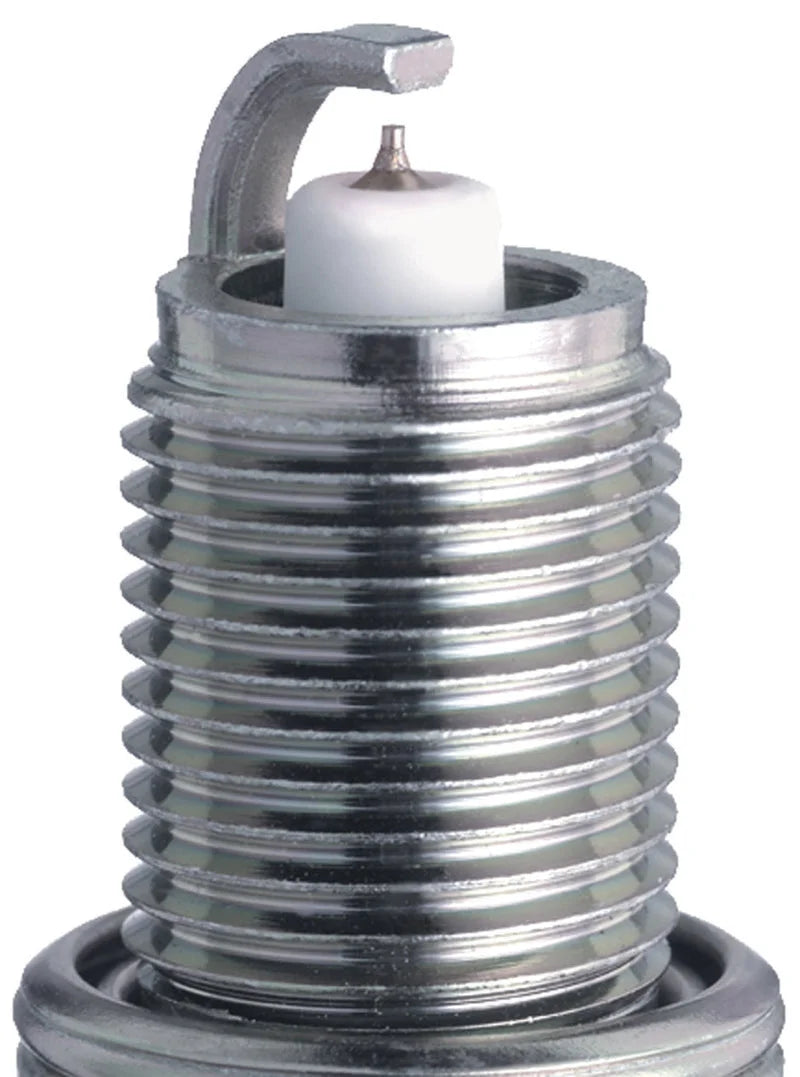 NGK Single Platinum Spark Plug Box of 4 (BKR6EGP) - Side View