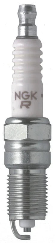 NGK V-Power Spark Plug Box of 4 (TR4) fits 1987-1994 2006-2011 Buick / Cadillac / Chevrolet - Side View