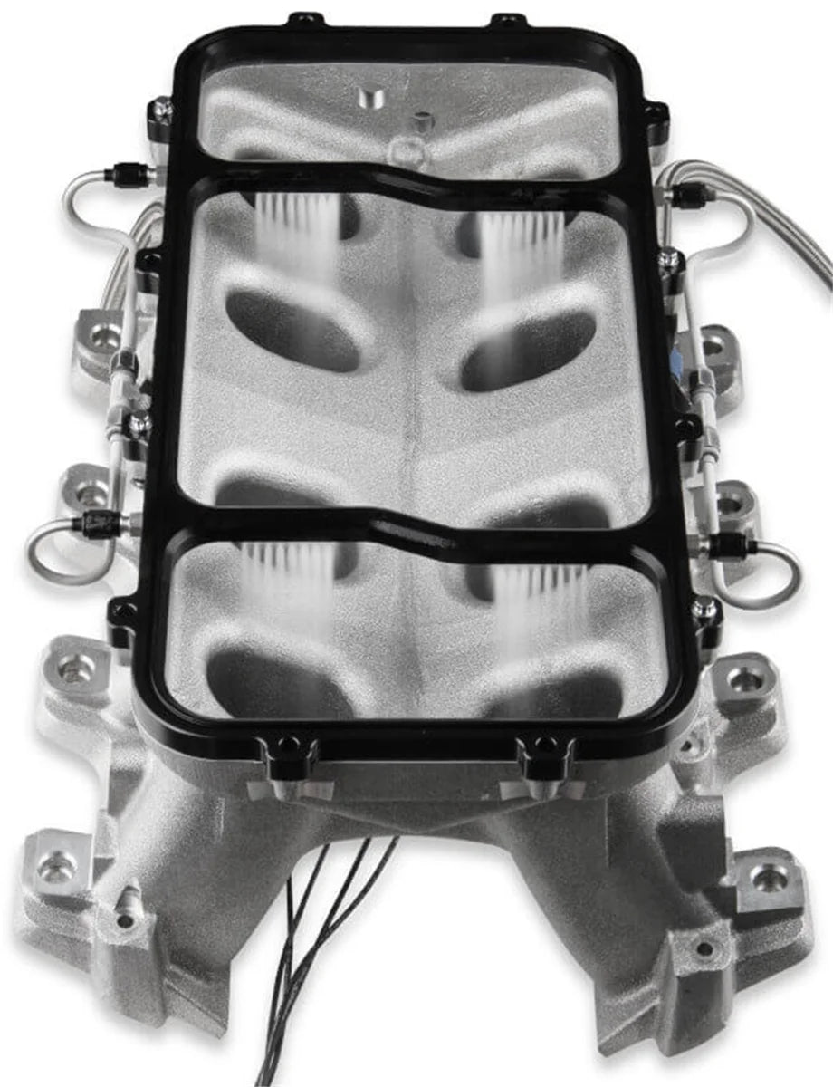 NOS/Nitrous Oxide System 1-Piece Black Billet Aluminum Nitrous Plate System with 15 lb Black Bottle 05501BNOS - Installati...