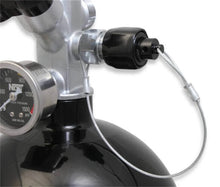 Load image into Gallery viewer, NOS/Nitrous Oxide System 1-Piece Black Billet Aluminum Nitrous Plate System with 15 lb Black Bottle 05501BNOS - Additional...
