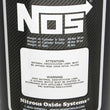 Load image into Gallery viewer, NOS/Nitrous Oxide System 15 lb Nitrous Bottle w/ Black Finish &amp; Super Hi Flo Valve w/ Gauge 14750BNOS - Additional View 5