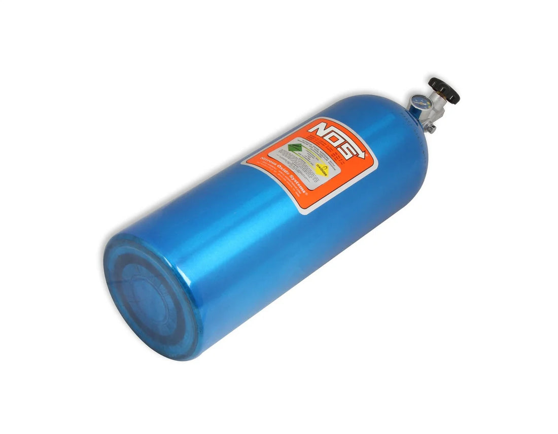 NOS/Nitrous Oxide System 20 lb Nitrous Bottle w/ NOS Blue Finish & Super Hi Flo Valve 14760NOS - Additional View 8