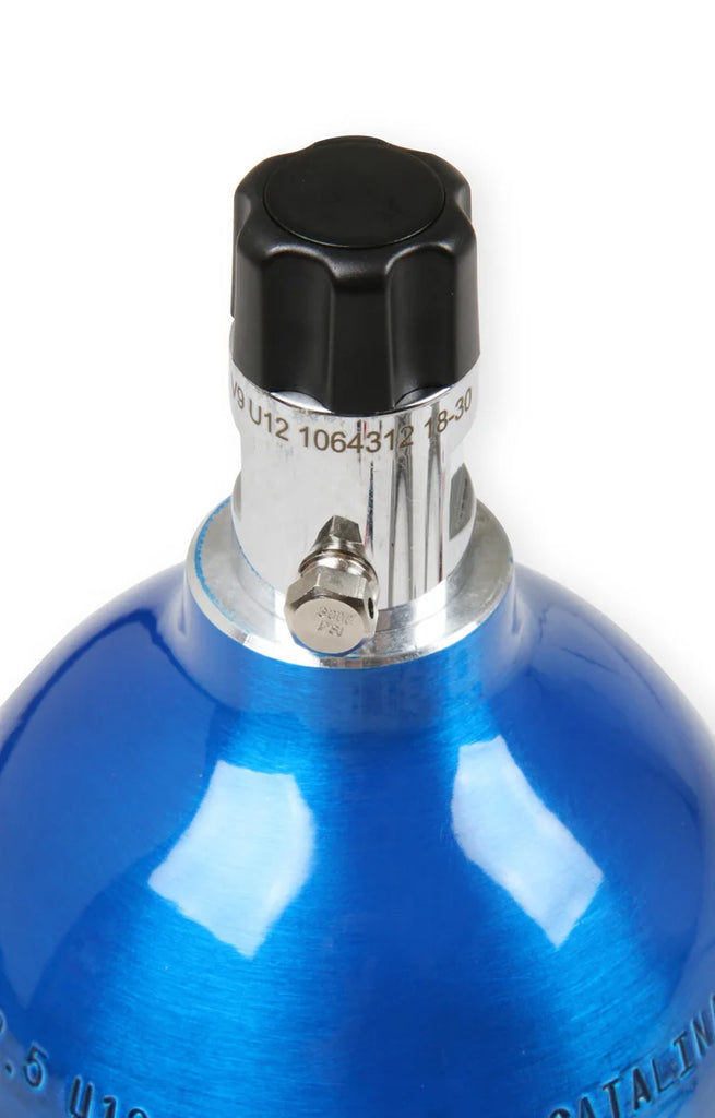 NOS/Nitrous Oxide System 2.5 lb Nitrous Bottle w/ NOS Blue Finish & Mini Hi-Flo Valve 14720NOS