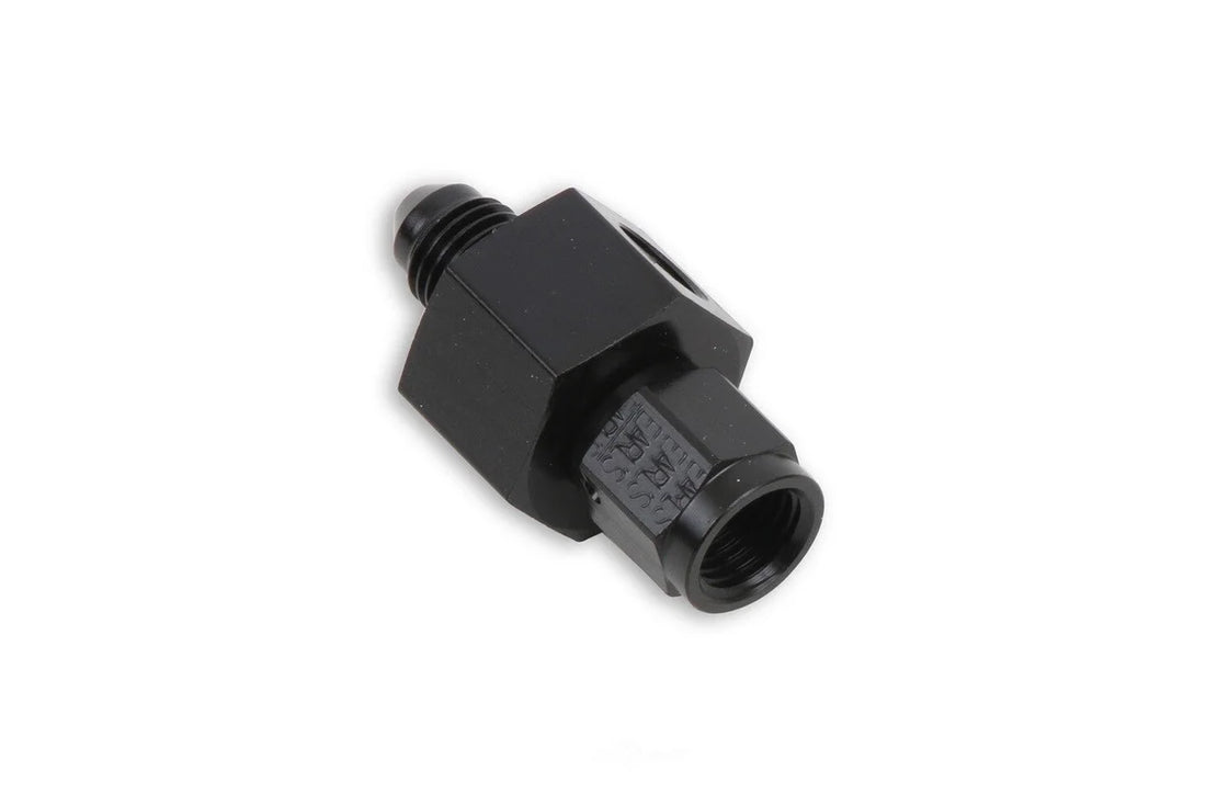 NOS/Nitrous Oxide System -4AN Nitrous Bottle Purge Valve - Black 16030BNOS - Installation View