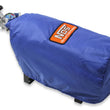 Load image into Gallery viewer, NOS/Nitrous Oxide System 7" diameter blue bottle blanket with velcro closure. For 10 lb nitrous bottles. 14165NOS - Main P...