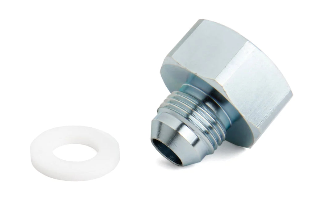 NOS/Nitrous Oxide System -8AN Nitrous Bottle Nut Adapter & PTFE Washer