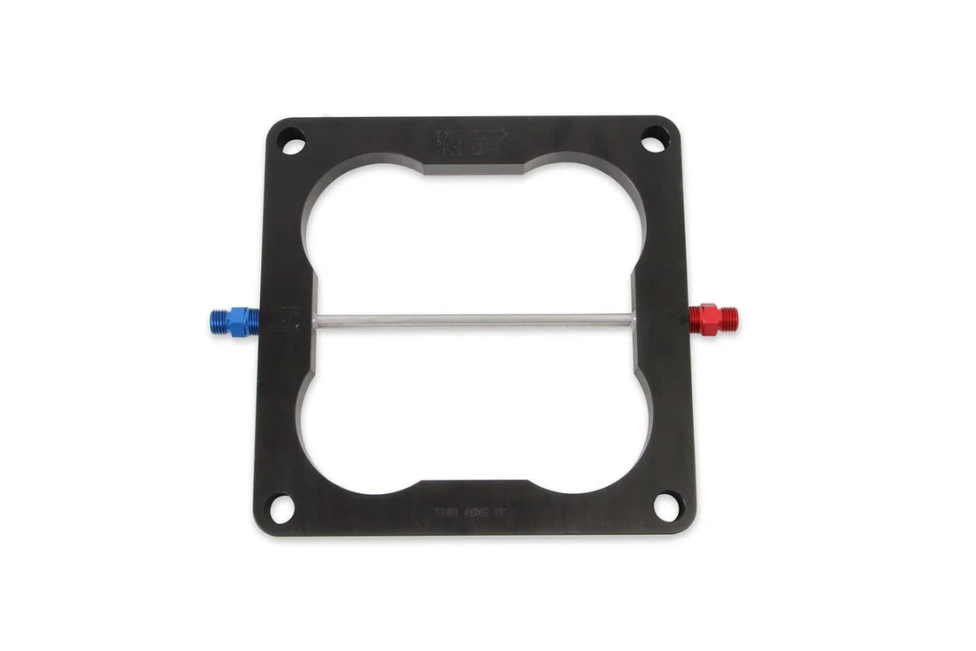 NOS/Nitrous Oxide System Big Shot Injector Plate, w/ Jets & Plumbing, Holley Dominator, V8 12610NOS - Additional View 5