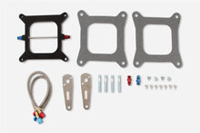Load image into Gallery viewer, NOS/Nitrous Oxide System Big Shot Injector Plate w/Jets &amp; Plumbing, Holley Square Bore, V8 12510NOS - Main Product View