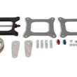 Load image into Gallery viewer, NOS/Nitrous Oxide System Big Shot Injector Plate w/Jets &amp; Plumbing, Holley Square Bore, V8 12510NOS - Side View