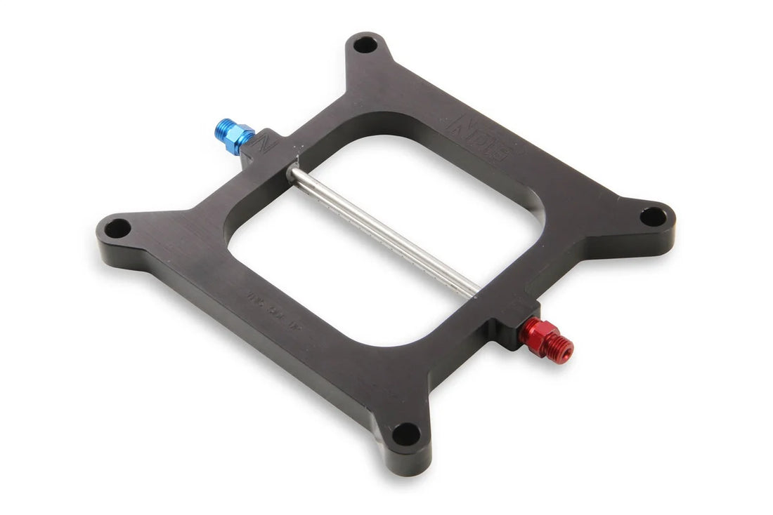 NOS/Nitrous Oxide System Big Shot Injector Plate w/Jets & Plumbing, Holley Square Bore, V8 12510NOS - Additional View 6